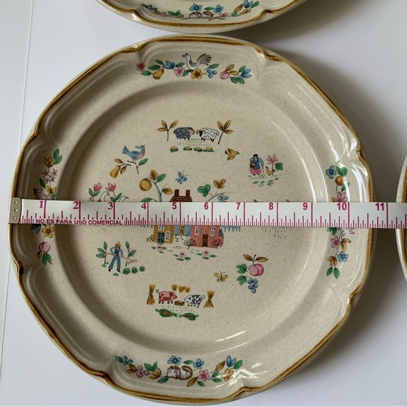 Internacional Heartland 7774 Country Theme plates - Picture 2 of 5